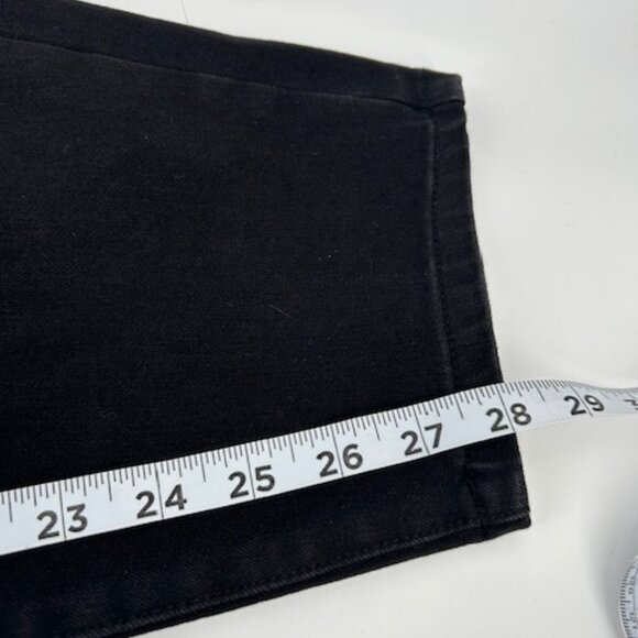 Lane Bryant Flex Ultimate Stretch High Rise Skinny Jeans Size 28 Black - Picture 6 of 7